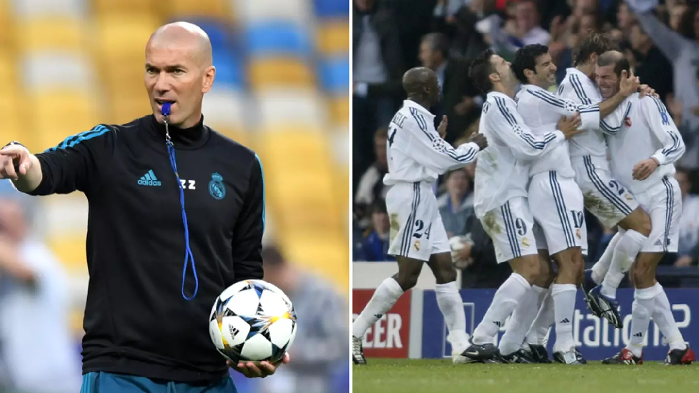 Zinedine Zidane could prove former Real Madrid teammate wrong over 'three teams' claim