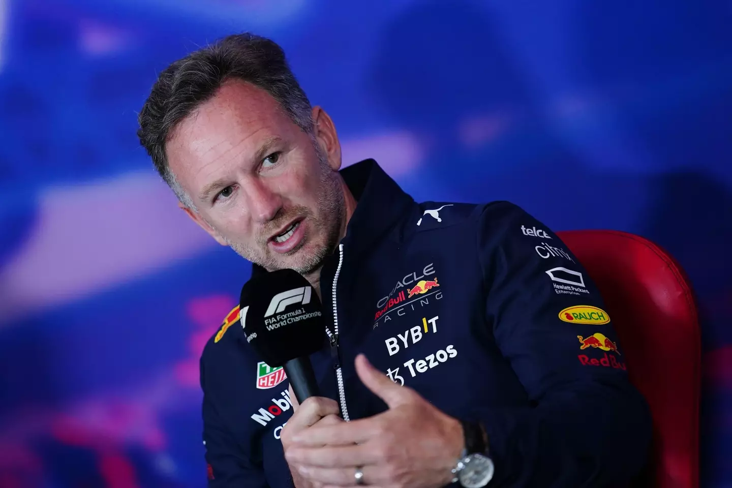 Horner hasn't been convinced of his team's guilt. Image: Alamy