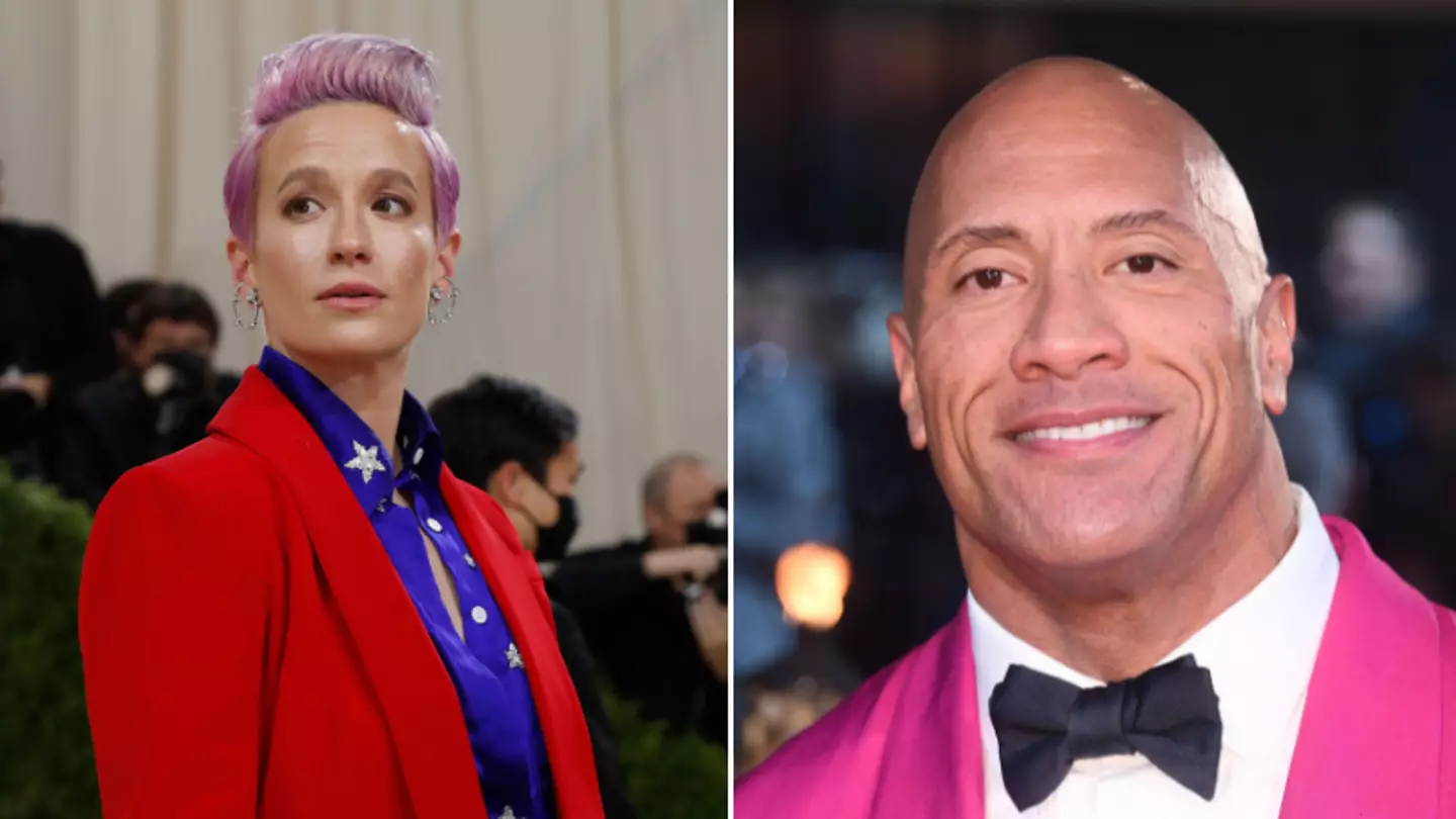 Megan Rapinoe Threatens Legal Action Against Dwayne 'The Rock' Johnson Over Logo