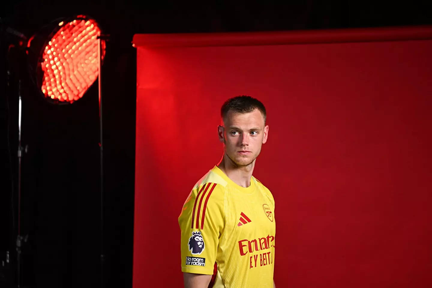 Karl Hein is expected to leave Arsenal this summer. (Image: Alex Burstow/Arsenal FC via Getty Images)