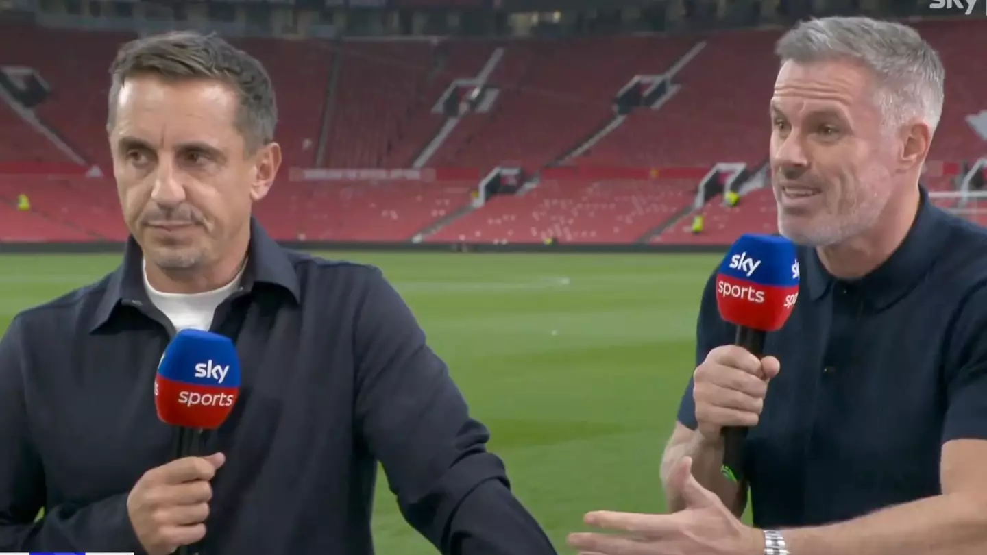Gary Neville left Jamie Carragher stunned as he named the only two world class players he played with during his career