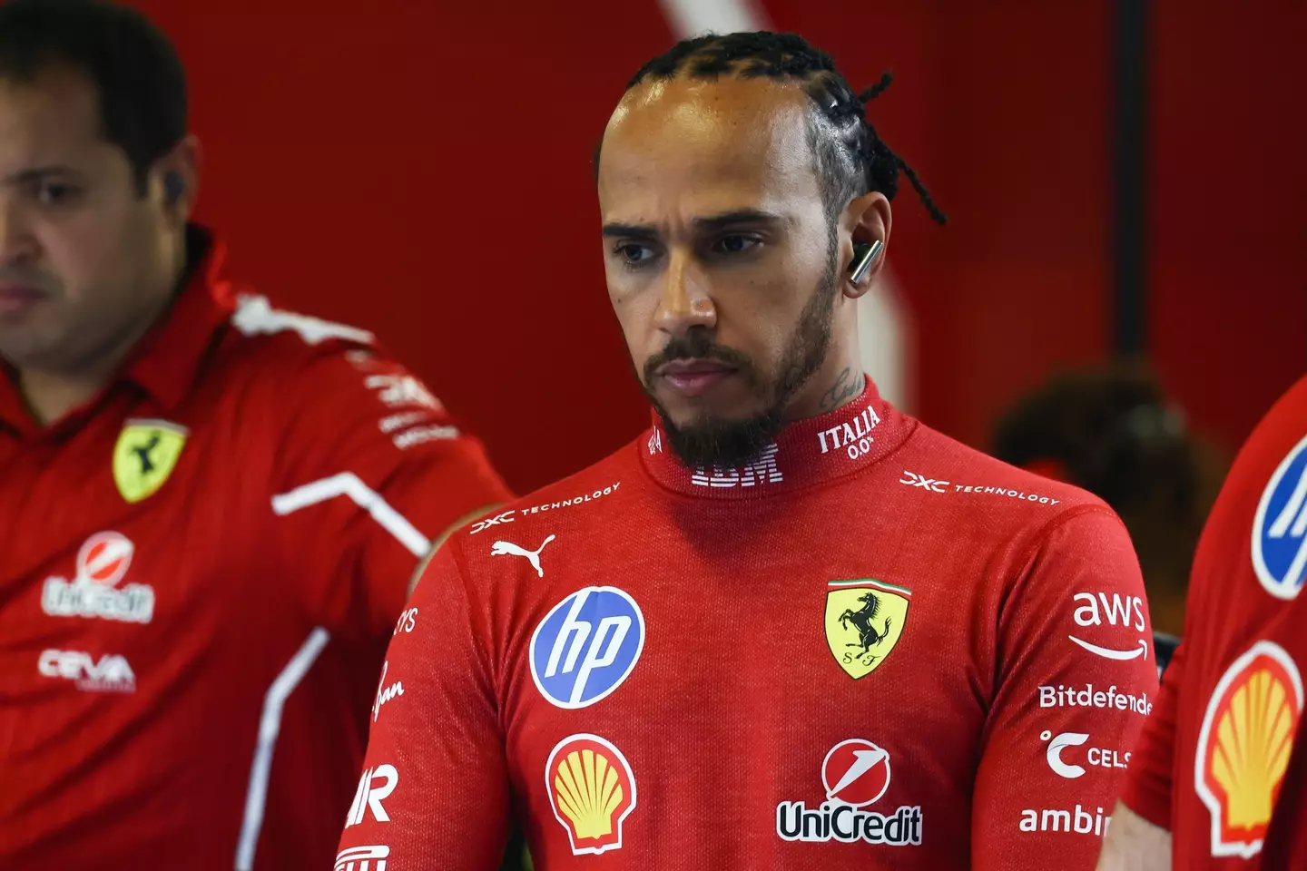 Ferrari's Lewis Hamilton (Image: Getty)