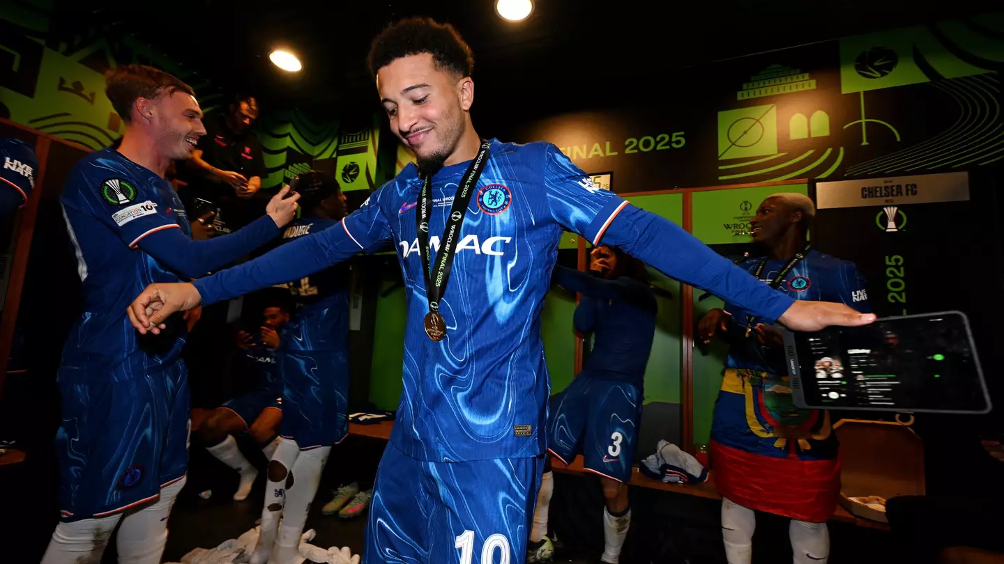 Fans spot what Jadon Sancho did immediately after the full-time whistle in Chelsea's win over Real Betis