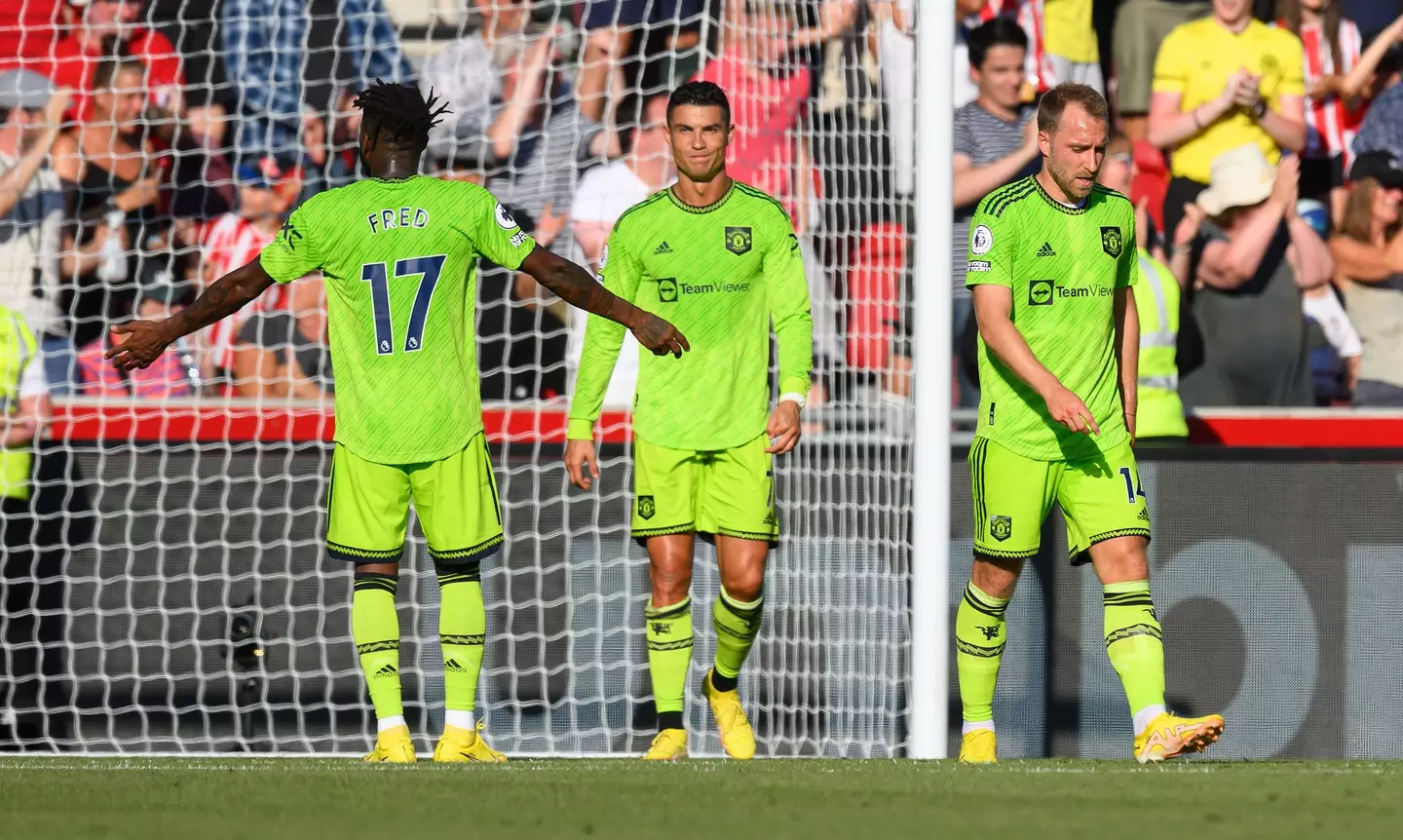 It was an afternoon to forget for Man Utd and their travelling supporters. Image credit: Alamy