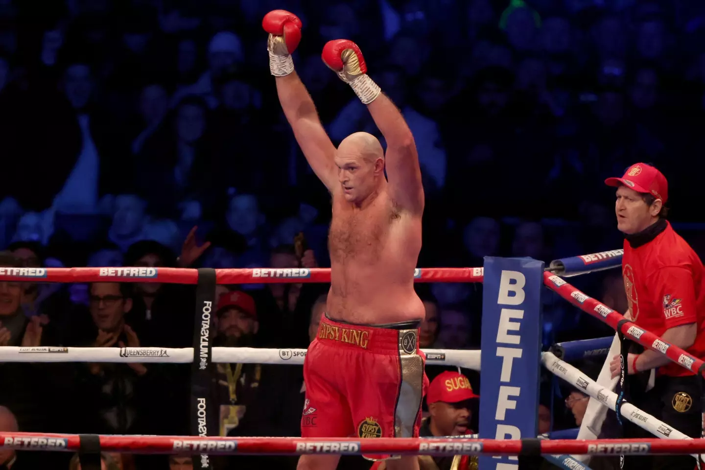\fury defeated Dereck Chisora in his most recent fight. Image: Alamy