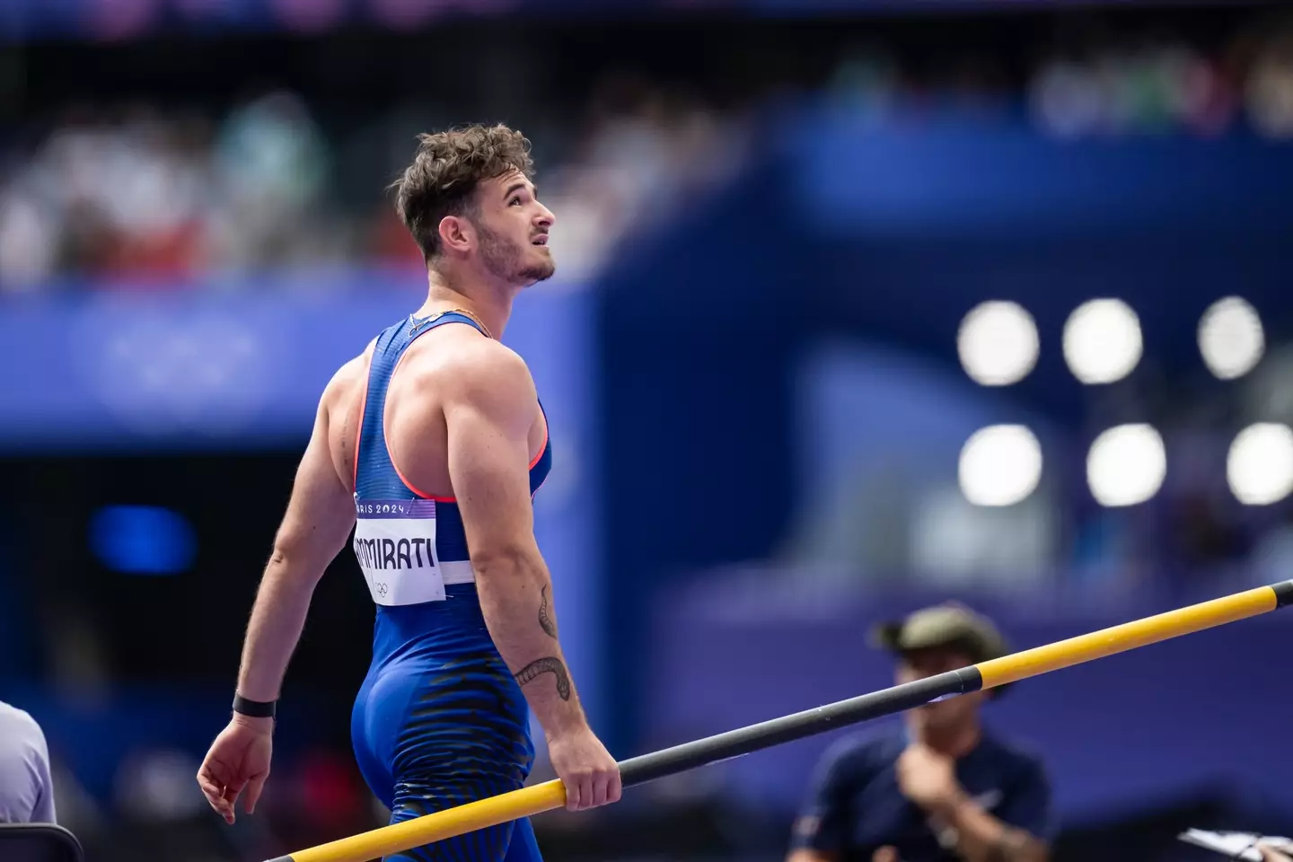 Anthony Ammirati in action at the Olympics