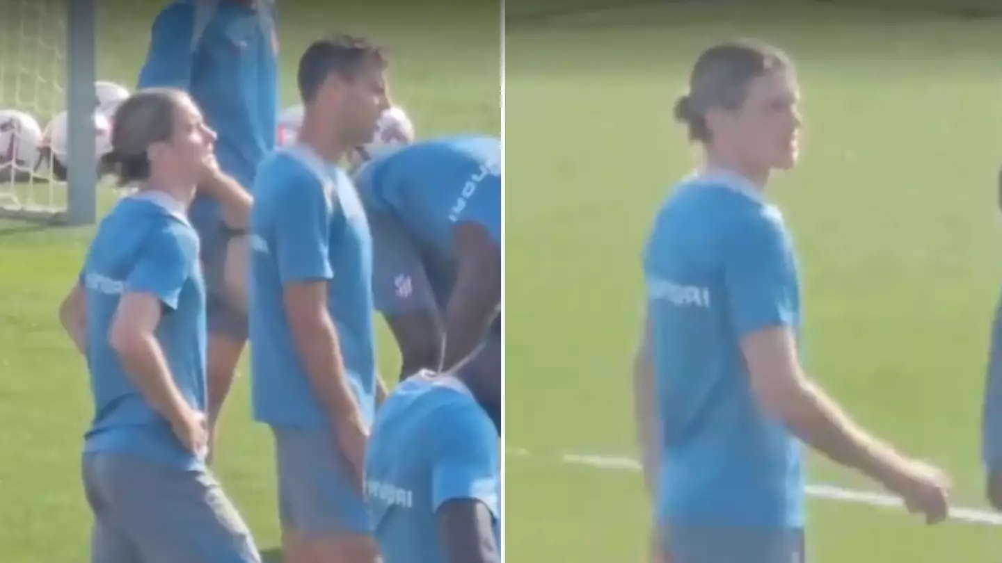 Eagle-eyed fans spot what Cesar Azpilicueta did in Conor Gallagher's first Atletico Madrid training session