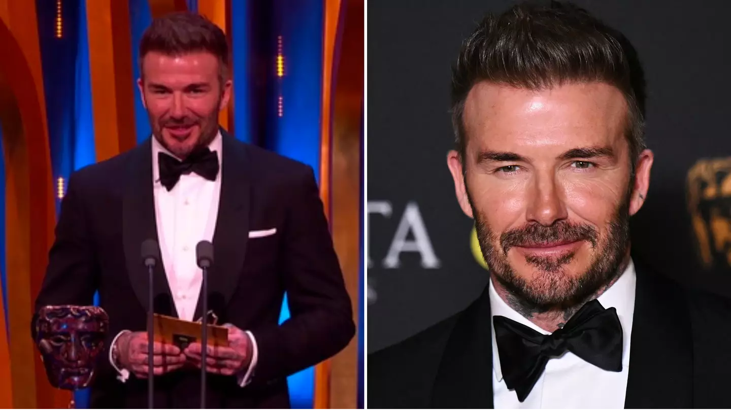 David Beckham leaves fans fuming with just one word during BAFTA appearance