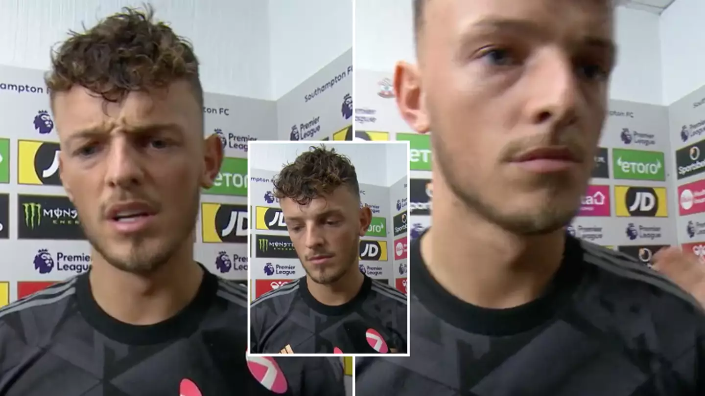 Ben White's post-match interview after Southampton draw was an awkward watch