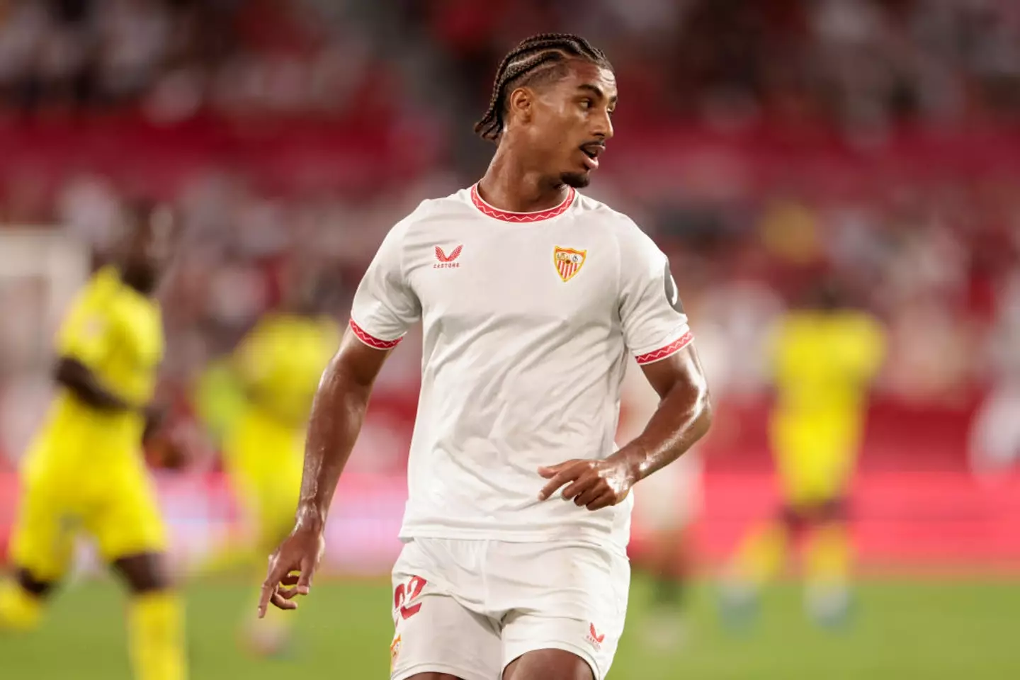 Loic Bade joined current club Sevilla in 2023. (Image: Getty)