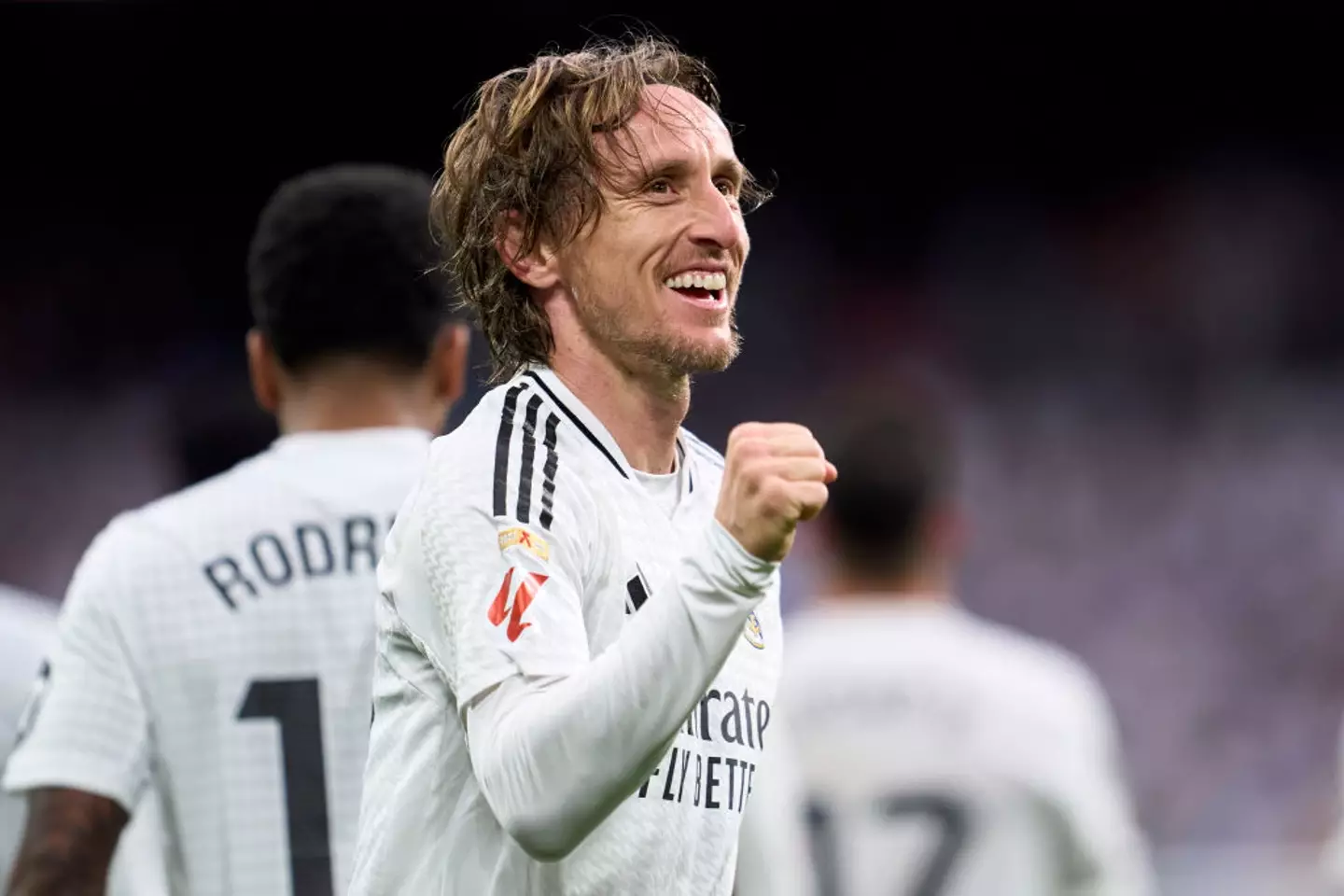 Luka Modric scored against Girona (Credit:Getty)