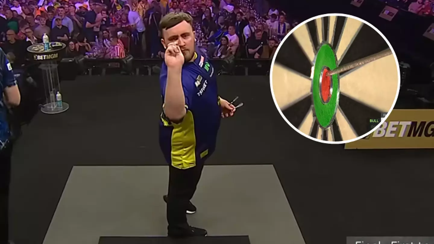 'Spotter' explains how the camera knows exactly where the next dart is going before it lands during Premier League final