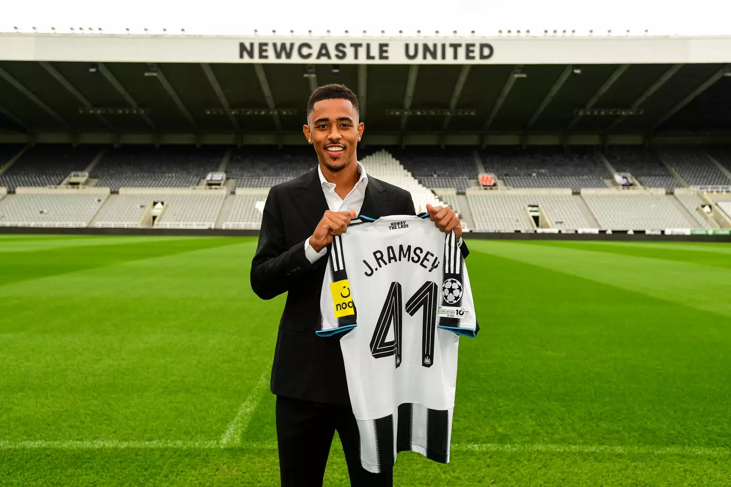 Jacob Ramsey has signed for Newcastle United for £40 million. Image: Getty