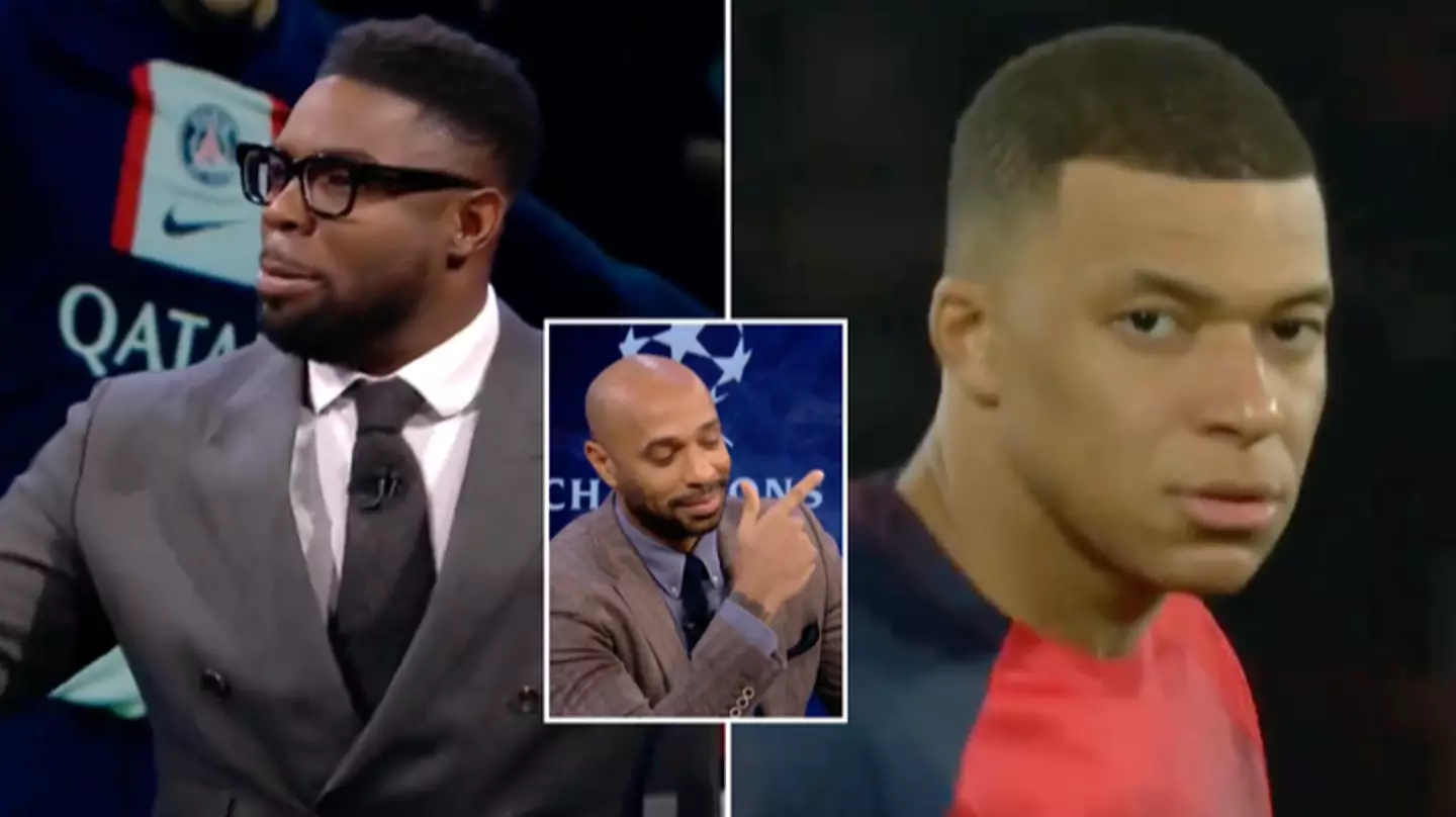 Micah Richards makes the CBS panel gasp after outrageous claim about Thierry Henry and Kylian Mbappe