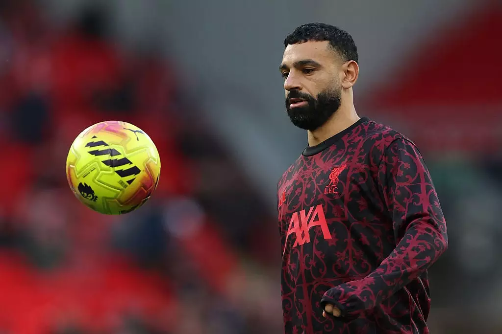 Salah has failed to impress for much of this season. (Image: Carl Recine/Getty Images)