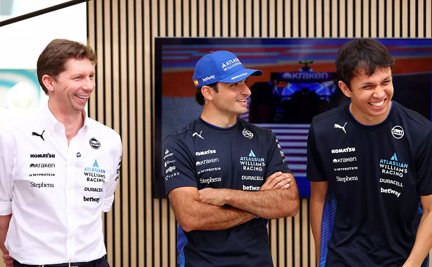 Carlos Sainz and Alex Albon will drive for Williams F1 in 2026. (Image: Peter Fox/Getty Images)