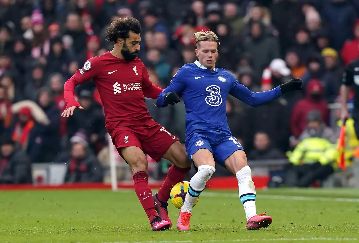 Mudryk made his Chelsea debut against Liverpool on Saturday. (Image