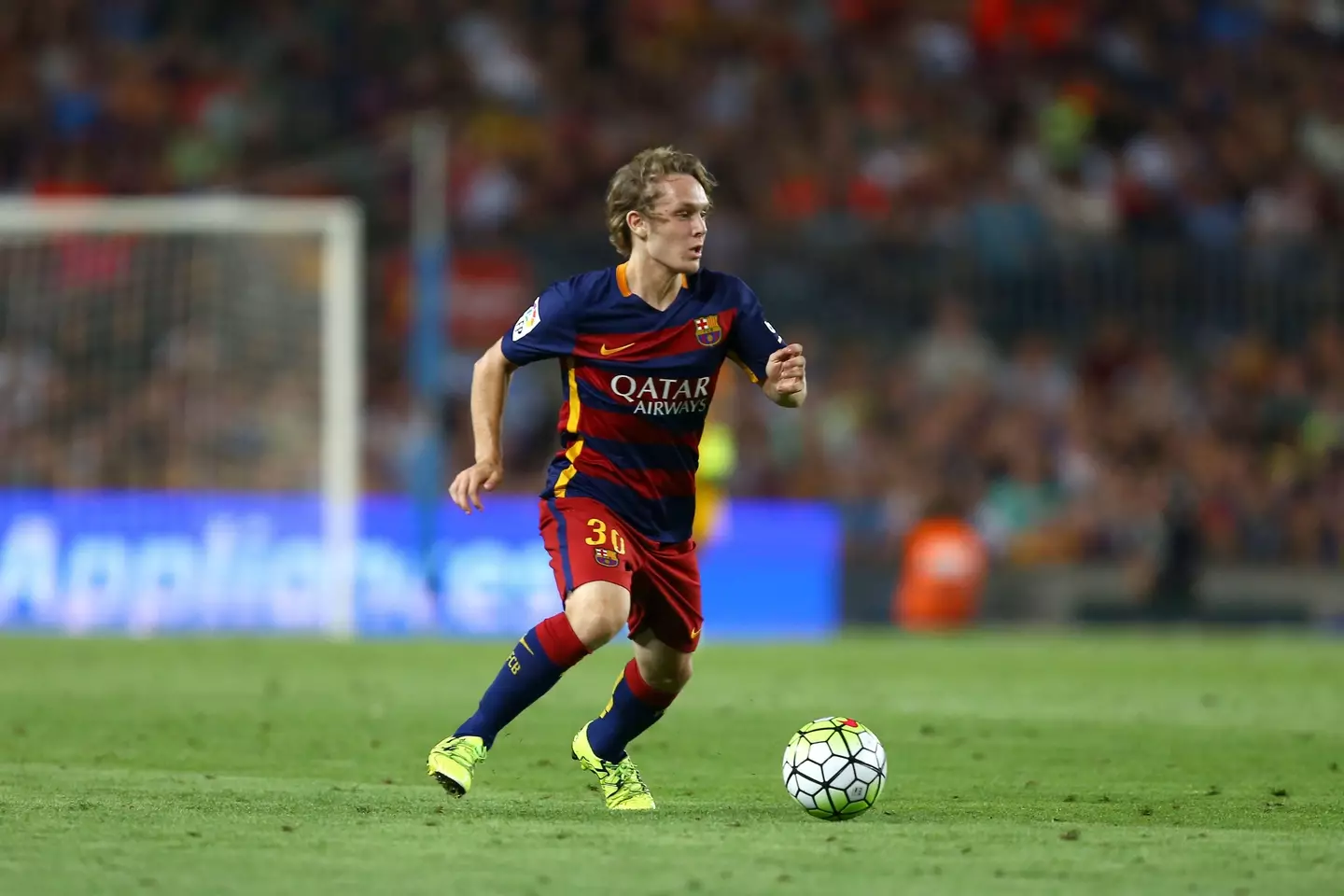 Halilovic in action during pre-season in 2015. (Image