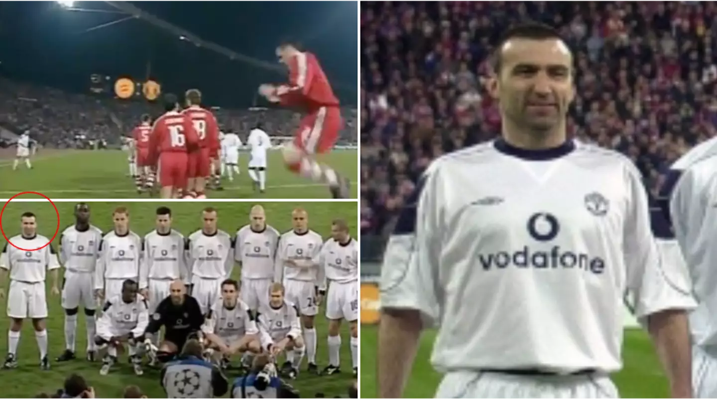 Remembering when a fan blagged his way into Man Utd's line-up before Champions League game vs Bayern Munich