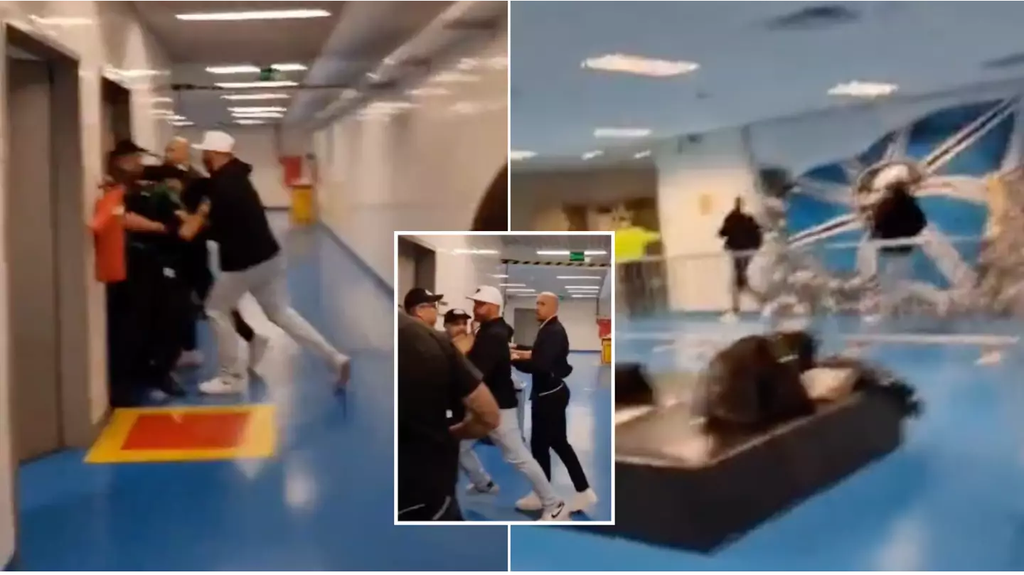 Corinthians staff attempt to storm VAR room at half-time of Gremio game in crazy scenes