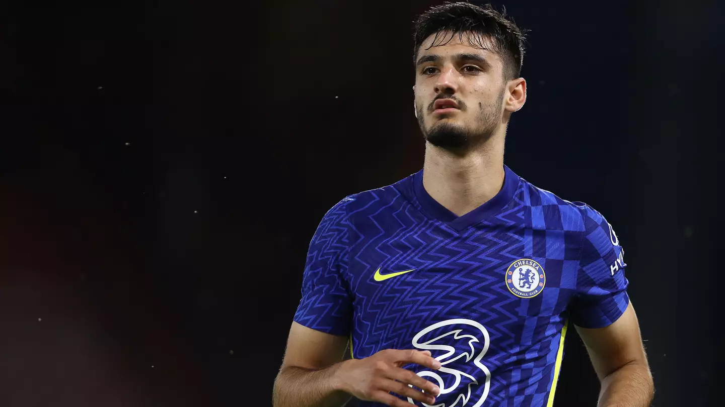 Armando Broja of Chelsea during the Pre Season Friendly match at the Vitality Stadium, Bournemouth. (Alamy)