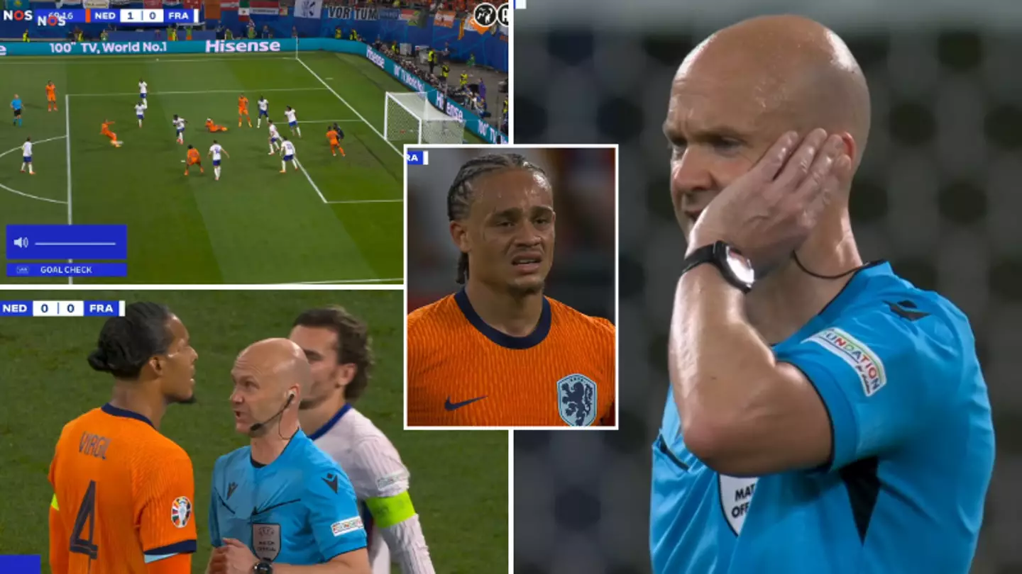 UEFA make ruling on Anthony Taylor and Stuart Attwell after Netherlands controversially denied goal vs France