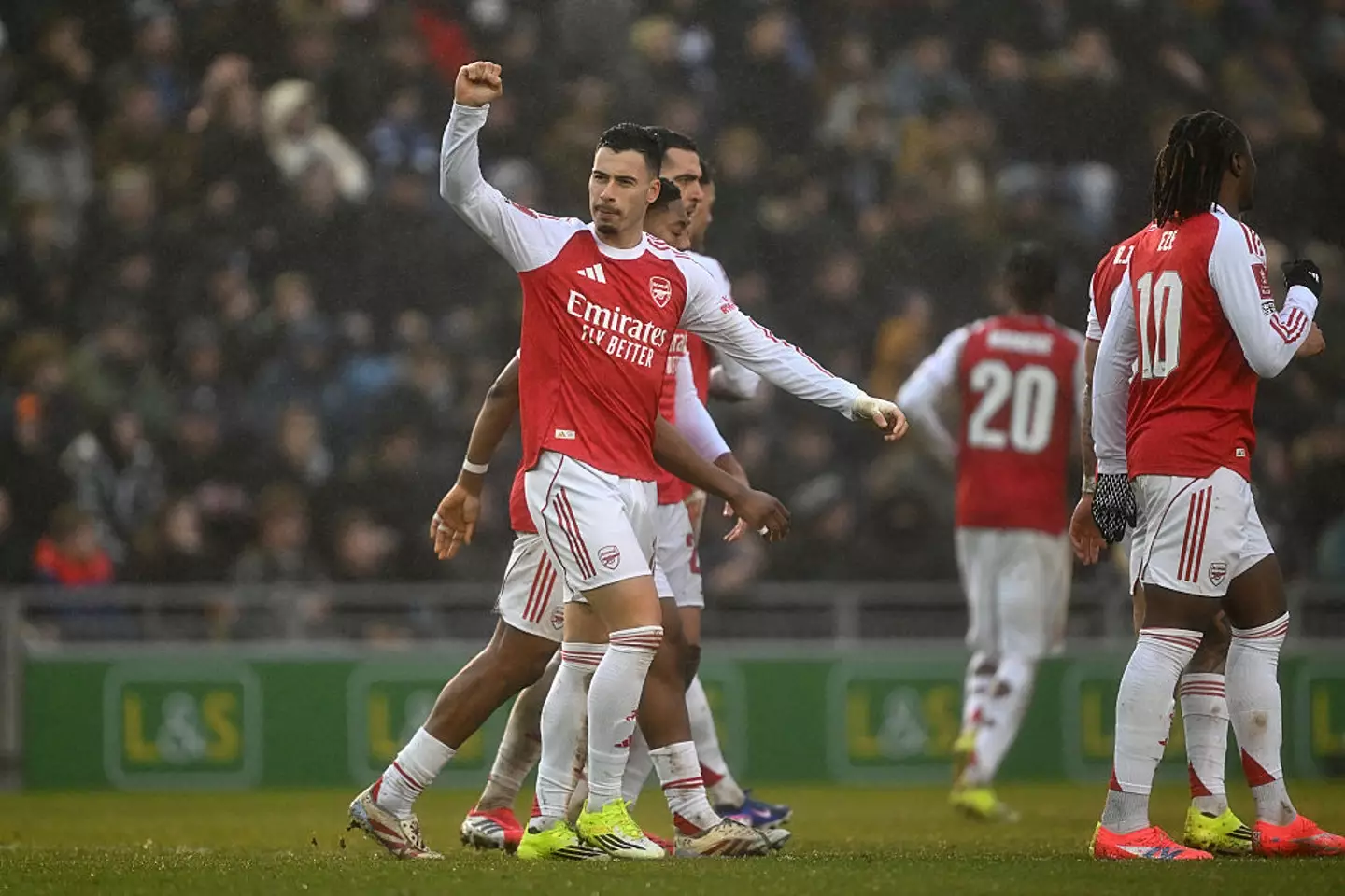 Arsenal beat Portsmouth 4-1 (Credit:Getty)