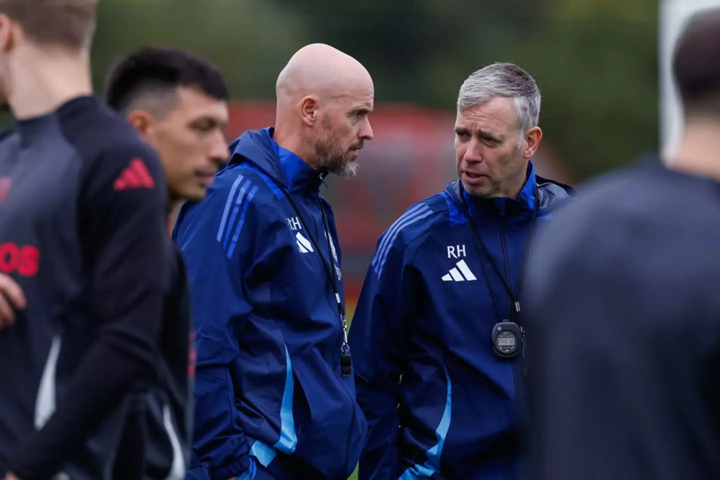 Rene Hake was an assistant coach under Erik ten Hag at Manchester United (Image: Getty)