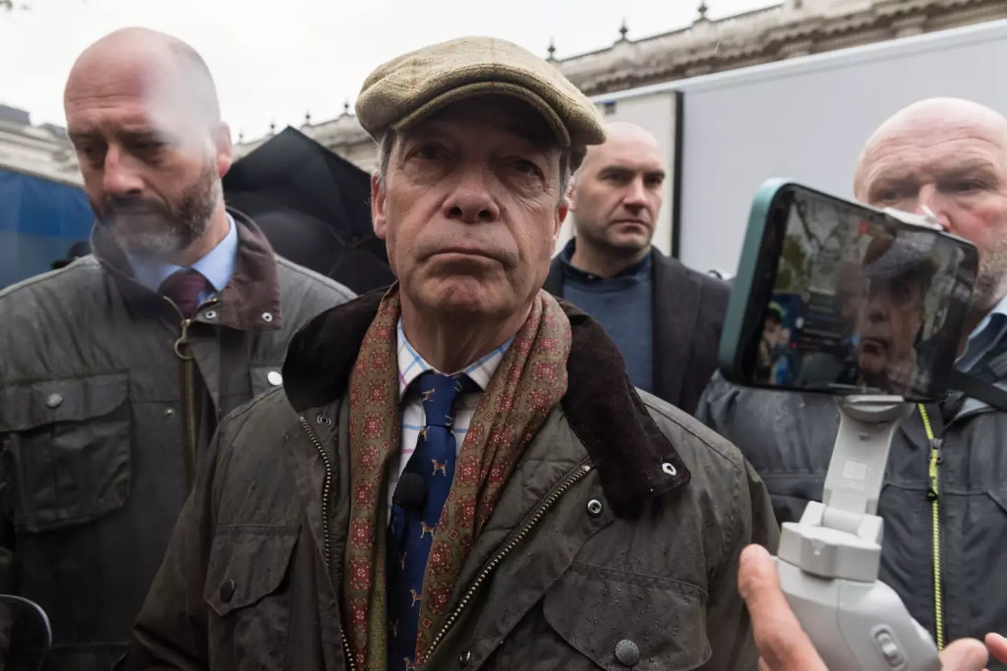 Nigel Farage pictured (Image: Getty)