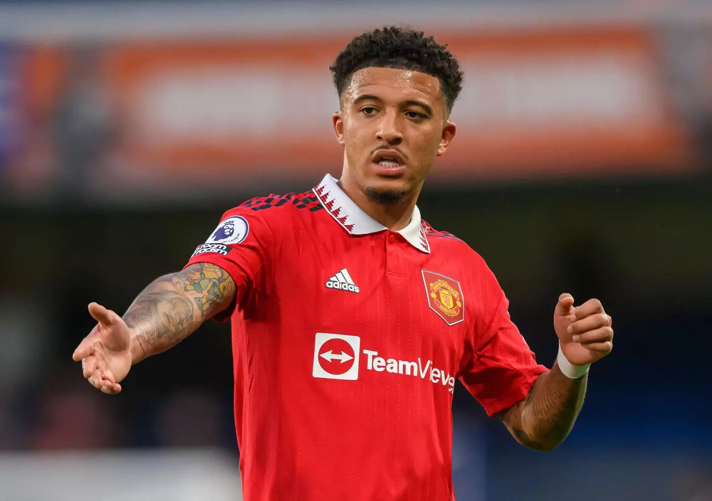 Sancho in action this season. (Image