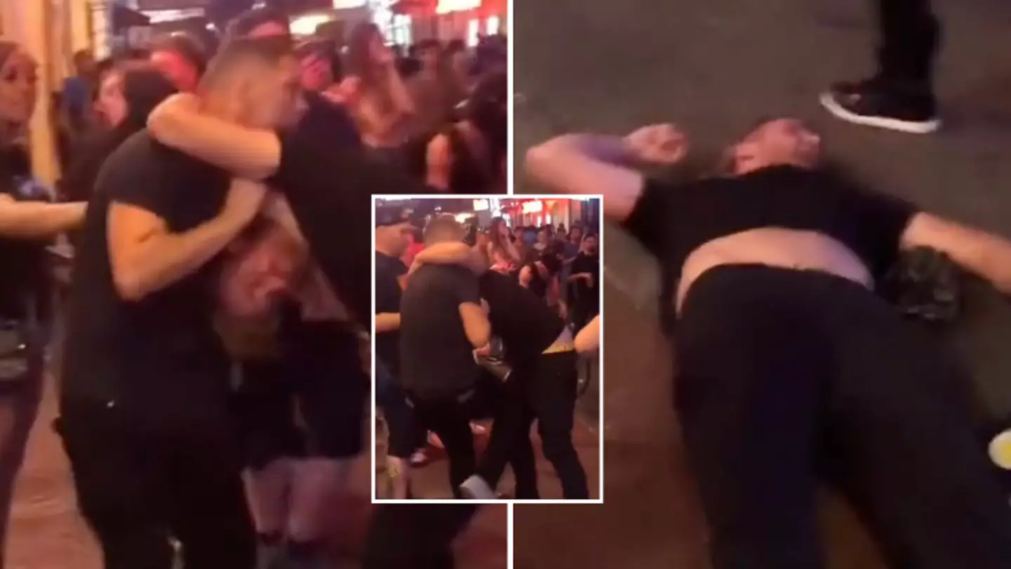 Former UFC star Nate Diaz filmed choking out Logan Paul lookalike in shocking scenes