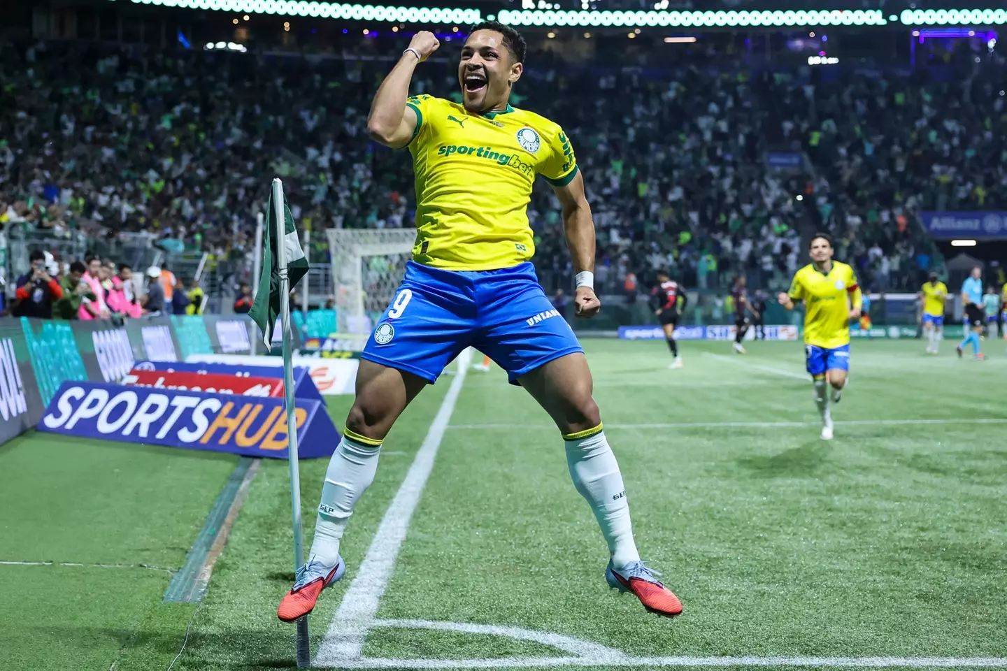 Vitor Roque has been a revelation since his return to Brazil. Image credit: Getty