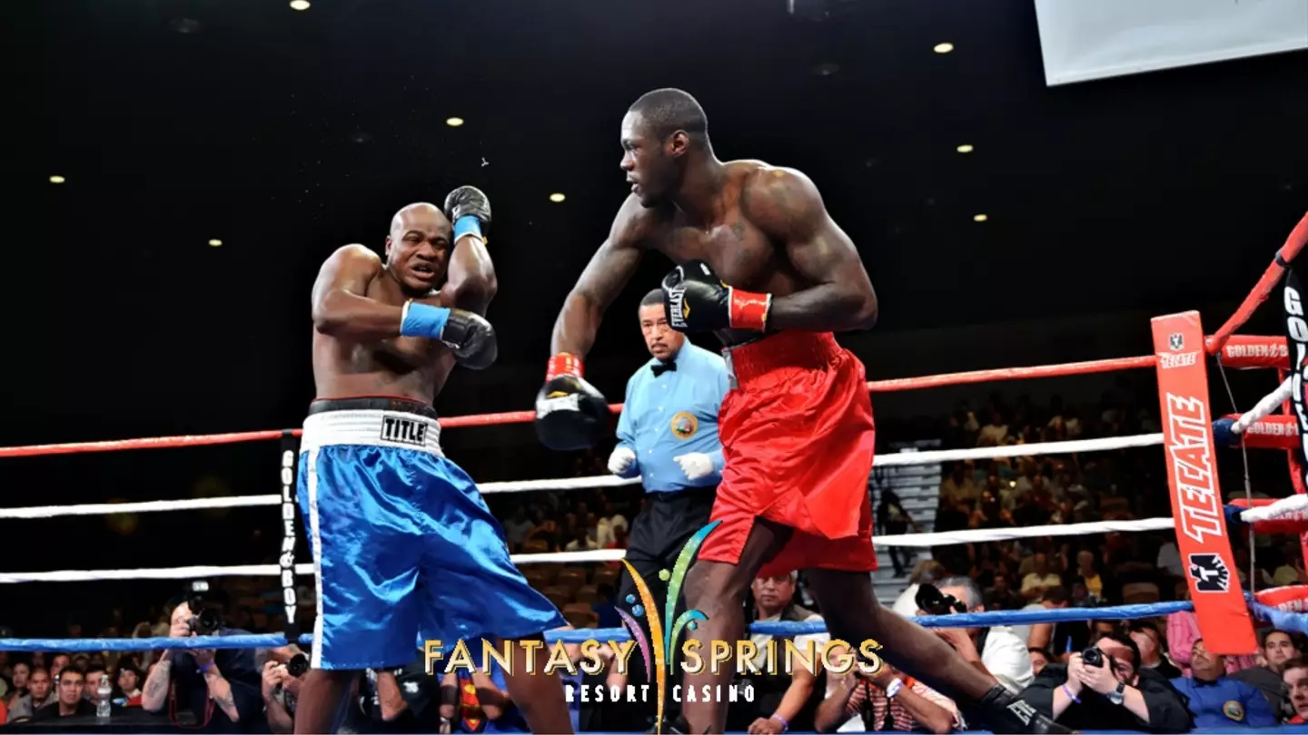 Deontay Wilder and Harold Sconiers fighting on the undercard of Eloy Perez vs Dominic Salcido’s WBO NABO super-featherweight title fight.