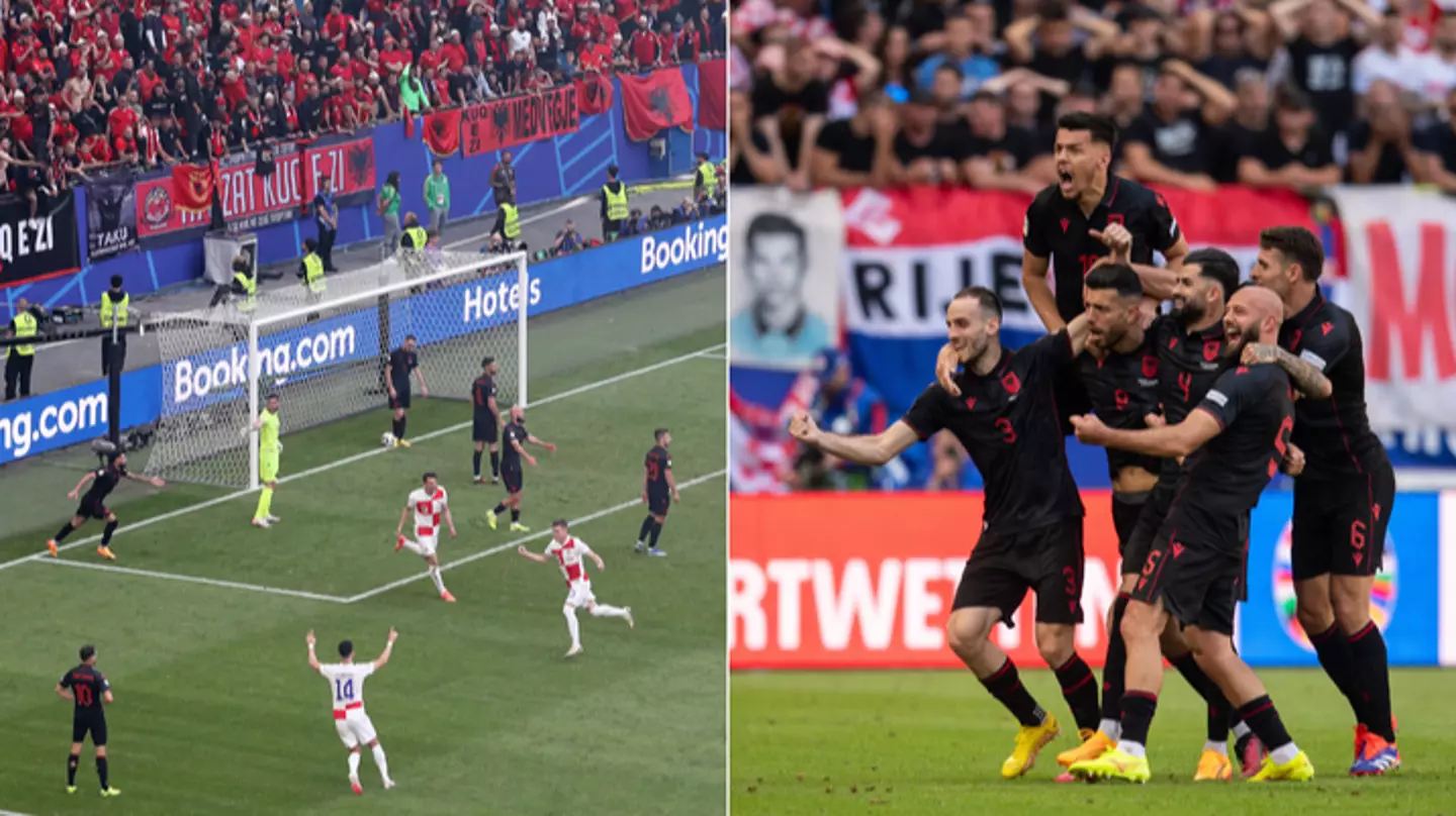 Croatia vs Albania thriller helped create unique piece of Euros AND World Cup history that may never be matched
