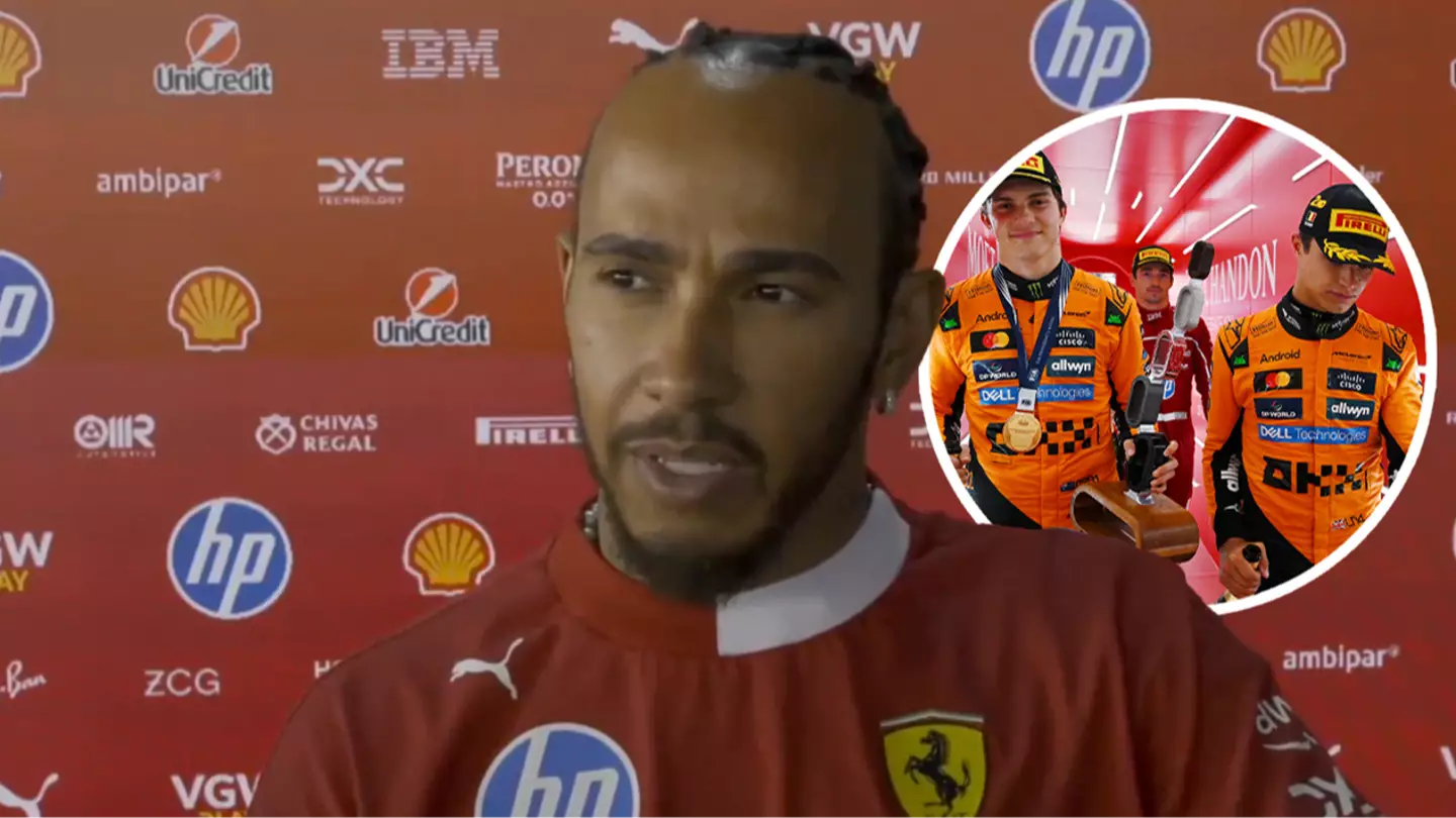 Lewis Hamilton Sends Urgent Message to Oscar Piastri After McLaren 'Punishment'