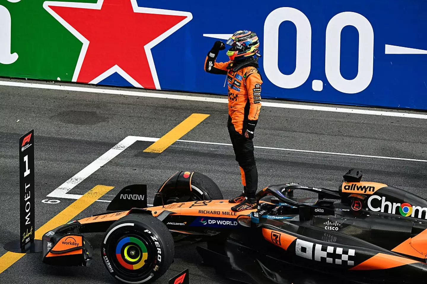 Oscar Piastri won the Dutch GP (Image: Getty)