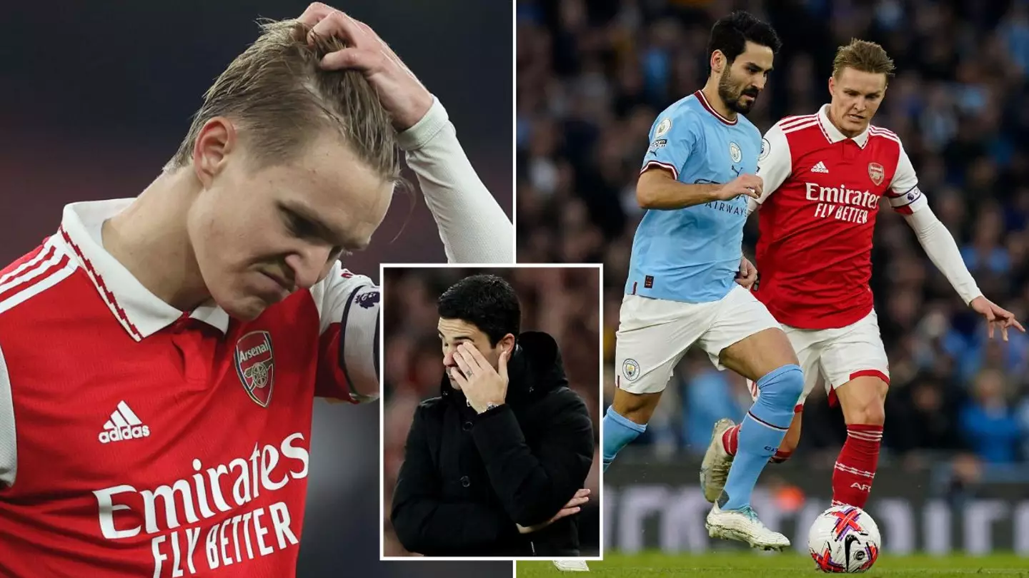 Martin Odegaard reveals how Arsenal's dressing room reacted to crushing Man City defeat
