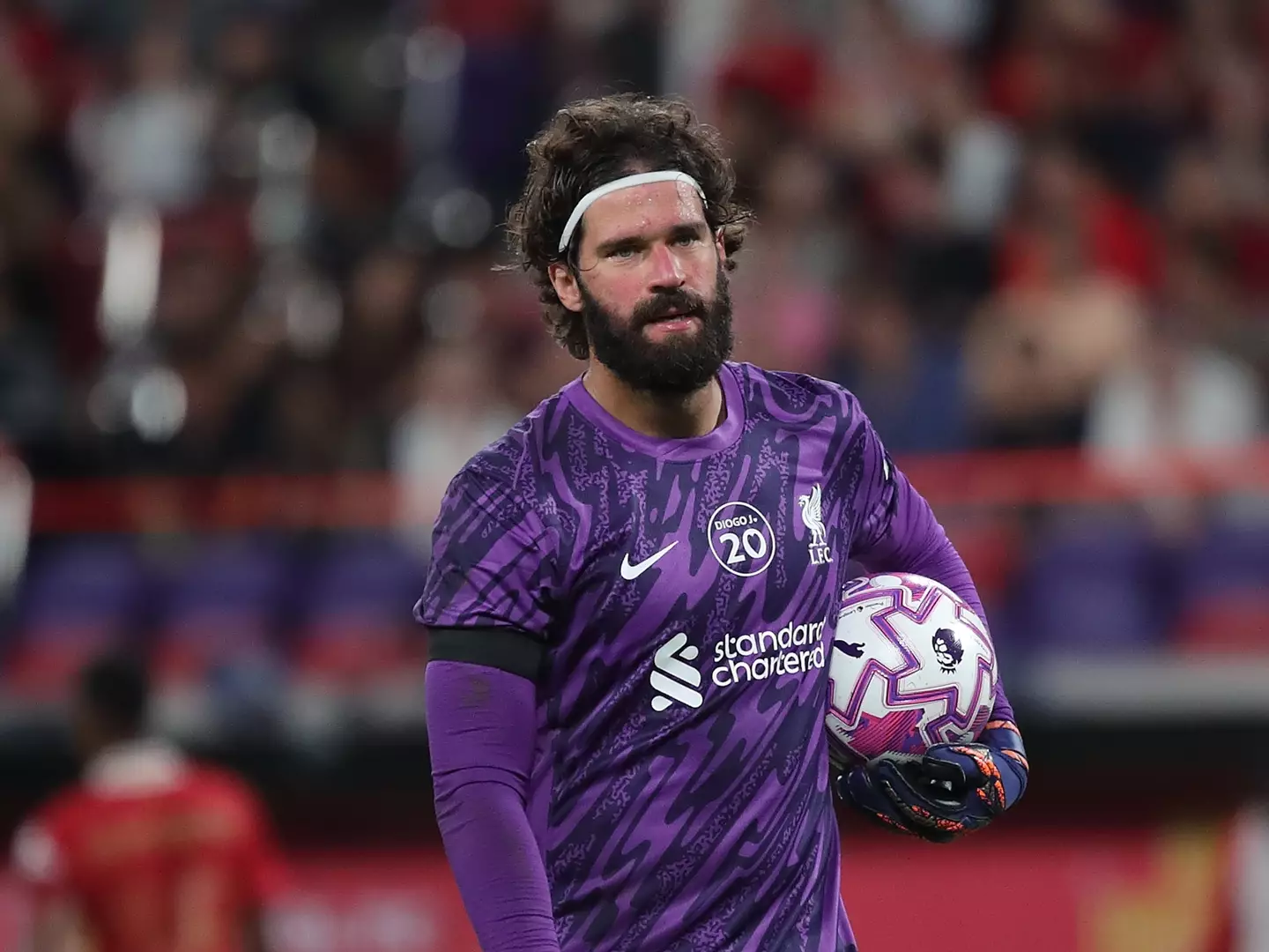 Alisson Becker has left Liverpool's pre-season camp. Image: Getty