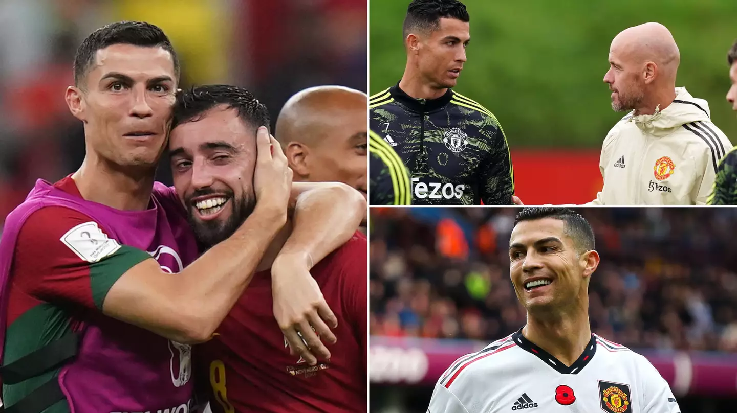 Bruno Fernandes reveals Erik ten Hag stuck to his word over 'pulling apart' Cristiano Ronaldo