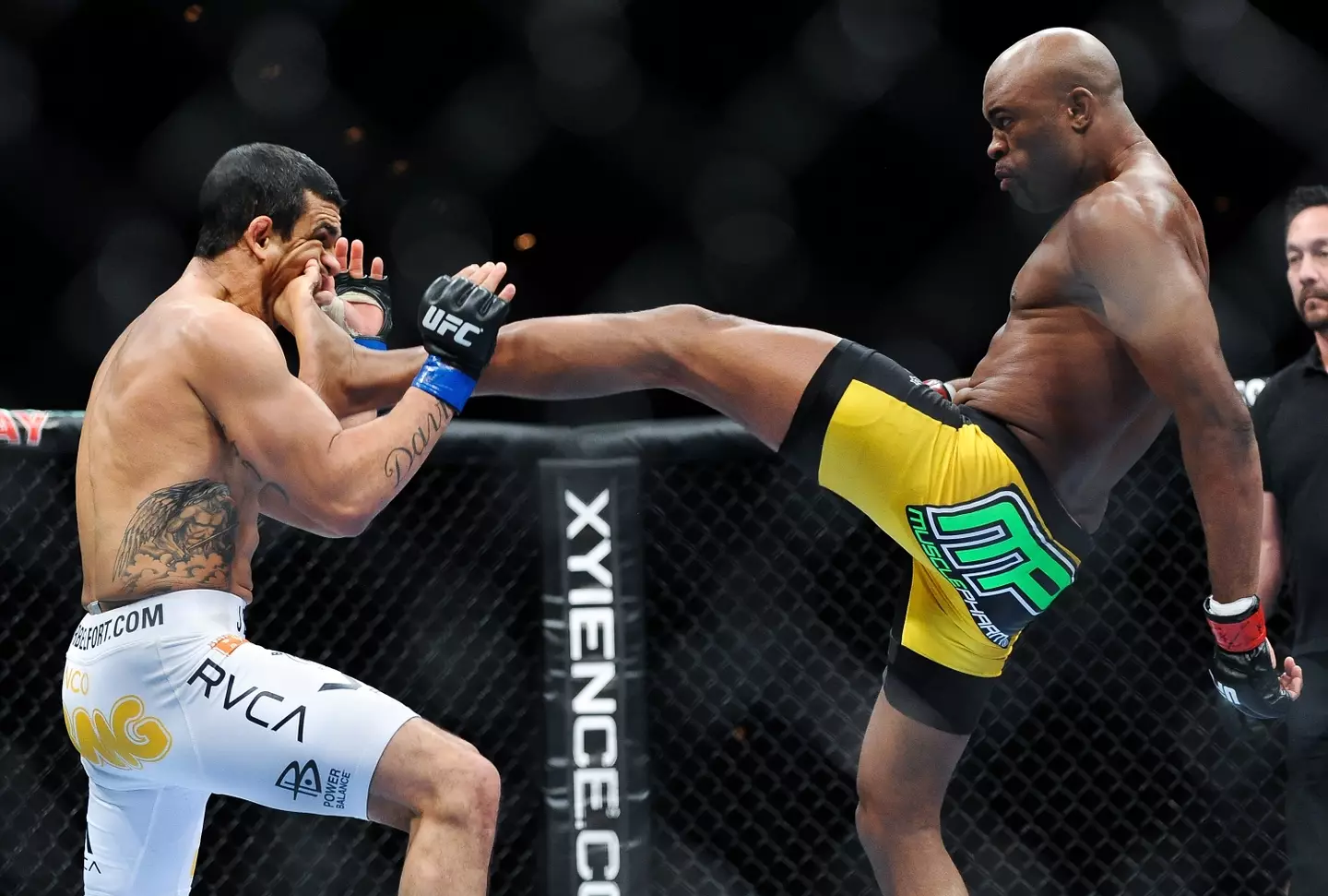 Anderson Silva still owns one of the most legendary knockouts in UFC history. Image: Getty