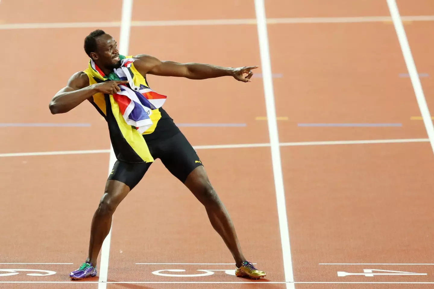 Usain Bolt is widely regarded as one of the greatest athletes of all time. (Image: Getty)