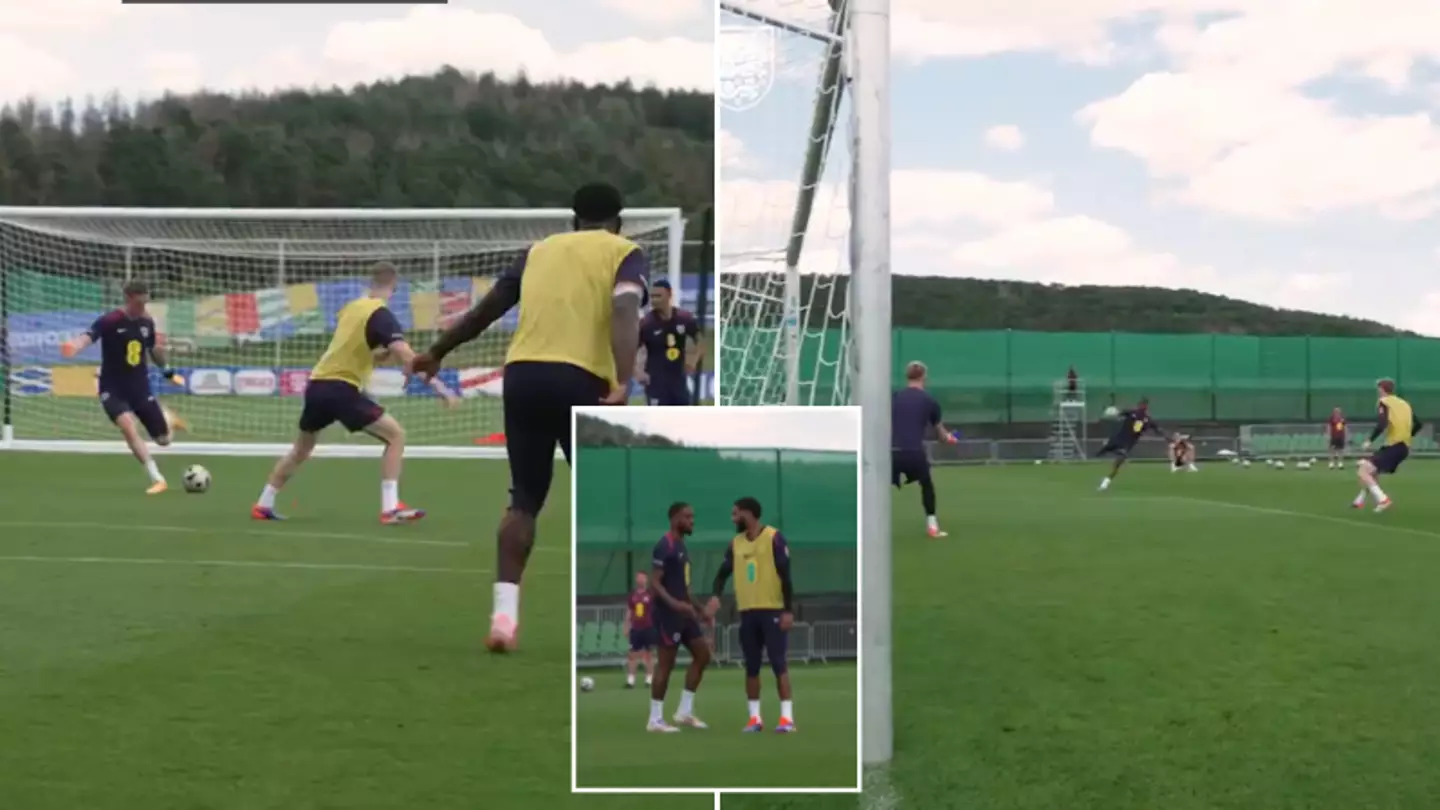 England fans claim 'we're winning it all' after training clip emerges ahead of Netherlands game