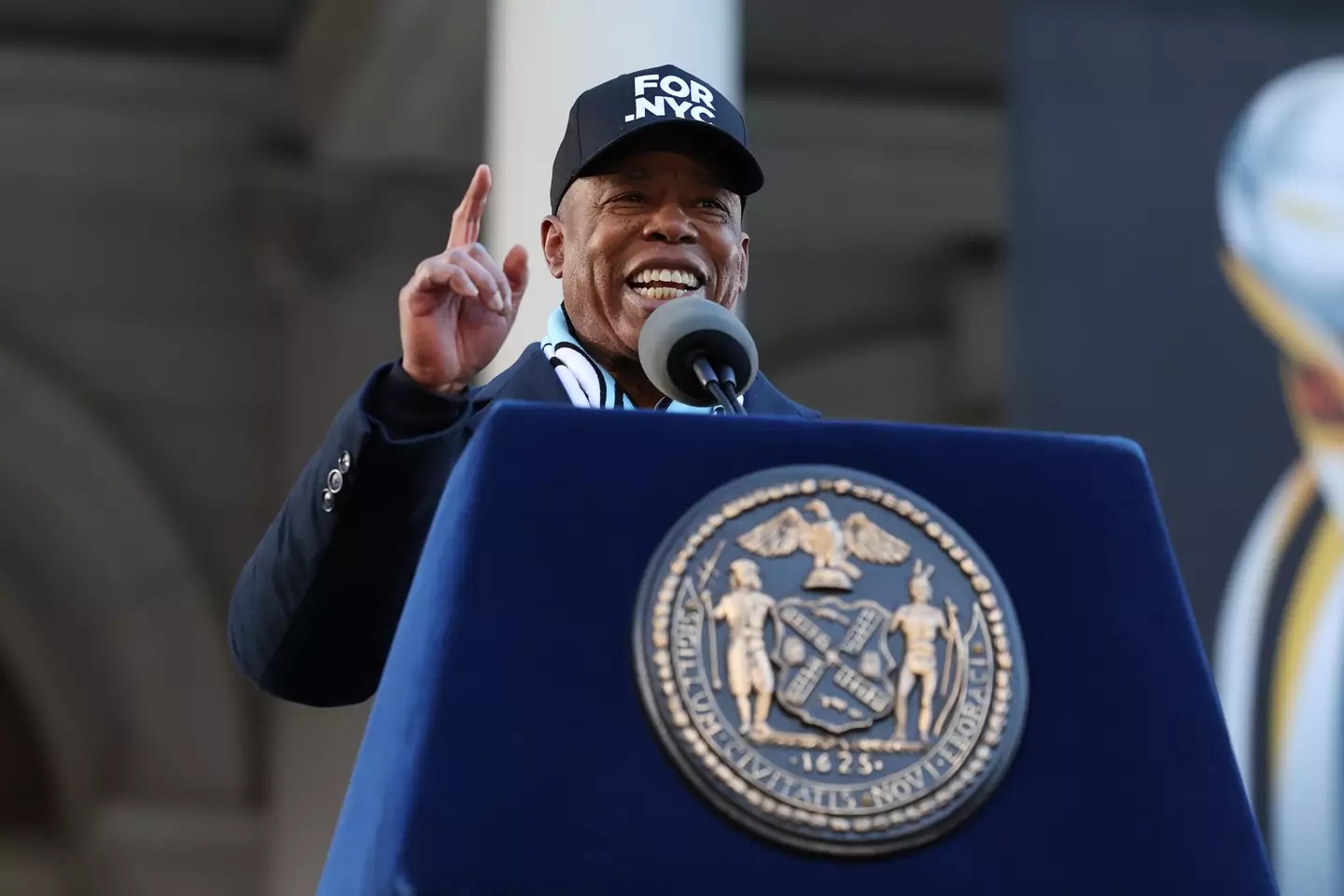 New York City Mayor Eric Adams (Image: Getty)