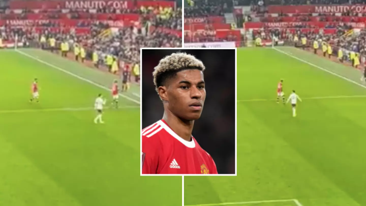 Damning Footage Of Marcus Rashford Being Met With Sarcastic Cheers As He Was Substituted