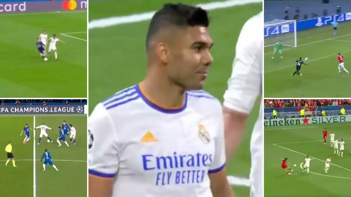 Videos of Casemiro having the Premier League top six 'for breakfast' proves he'll fit in perfectly