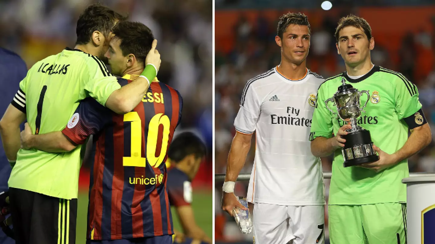 Cristiano Ronaldo and Lionel Messi snubbed as Iker Casillas picks 'best player' of all time