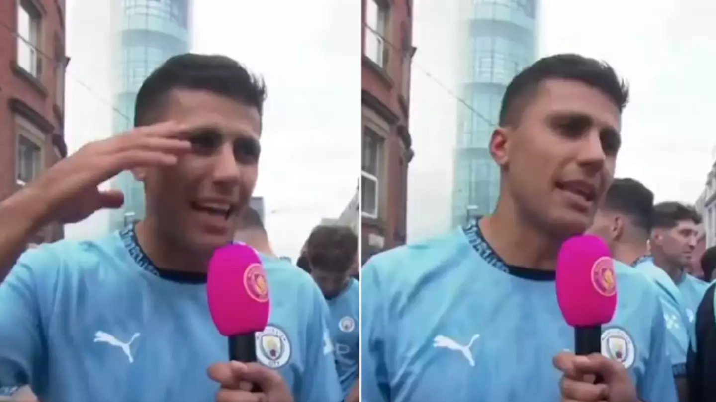 Rodri doubles down on mentality claim as he ruthlessly takes aim at Arsenal and Liverpool during title parade