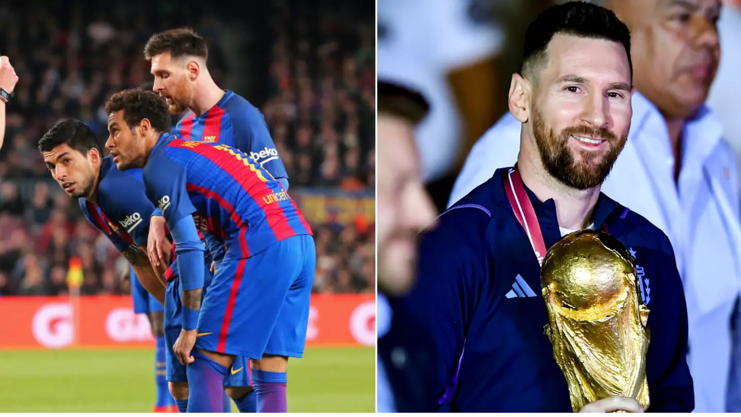 Lionel Messi has named his 10 favourite teammates throughout his career