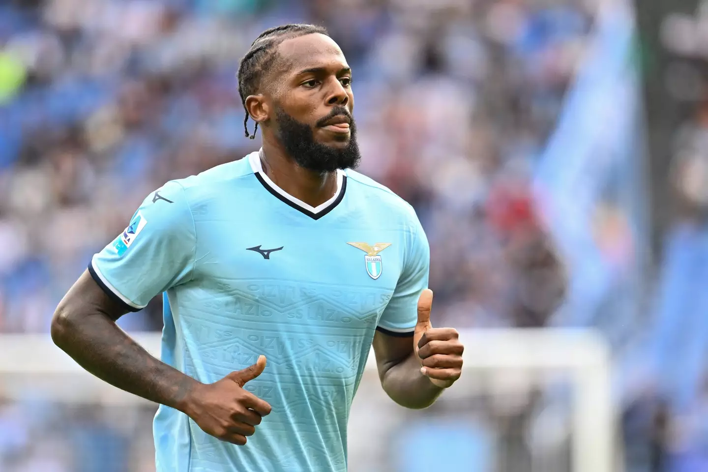 Nuno Tavares in action for Lazio. Image: Getty
