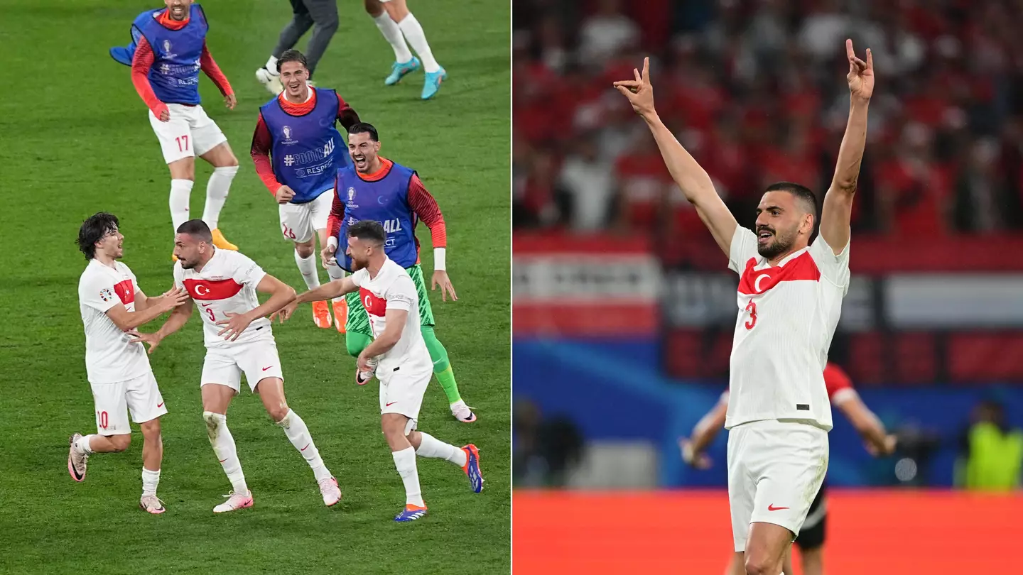 Turkey star facing UEFA ban after making 'banned nationalist gesture' against Austria